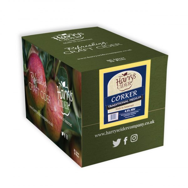 Corker - Medium Farmhouse Cider 4.5% abv